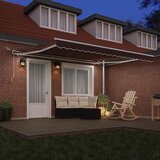 Tenda na automatsko uvlačenje s LED smeđa 400 x 300 cm | shoptok.hr