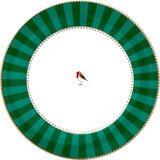 Pip Studio Love Birds - krožnik Stripes Green - 21 cm Cene