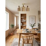 Opviq luster Neptun Wood 3, 3 × E27, zlatni / braon | Eponuda.com