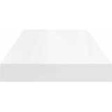  Plutajuća zidna polica bijela 60 x 23,5 x 3,8 cm MDF | shoptok.hr