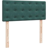Box spring krevet s madracem tamnozeleni 120x200 cm baršunasti | shoptok.hr