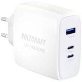 Voltcraft GaN VC-12910570 USB punjač utičnica, unutrašnje područje Izlazna struja maks. 5 A 3 x USB-C®, USB-A USB power delivery (USB-PD) | Eponuda.ba