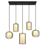 Globo Viseća LED svjetiljka Lampigna (40 W, D x Š x V: 93 x 31,5 x 150 cm, Crna) | shoptok.hr