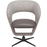 Moderano NASLANJAČ, kovina, tekstil svetlo siva, siva | Shoptok.si