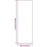 vidaXL Otirač Antracit, Crna Polipropilen 350 x 120 x 0.9 cm Otirač | shoptok.hr