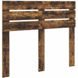  Krevetna konstrukcija s uzglavljem Dimljeni hrast 135 x 190 cm Slike