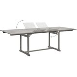  Vrtni blagovaonski stol (160 - 240)x100x75 cm od drva bagrema | shoptok.hr