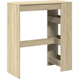 vidaXL Barski stol s stalcima boja hrasta 90x40x103,5 cm drveni | shoptok.hr