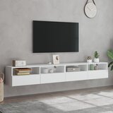  Zidni TV ormarići 2 kom bijeli 100x30x30 cm konstruirano drvo | Eponuda.ba