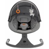 Kinderkraft njihaljka lumi™ 2 s lukom za igračke i strehicom dark grey | shoptok.hr