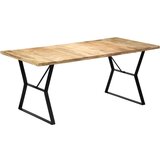 vidaXL Jedilna miza 180x90x76 cm trden mangov les Cene