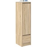  Visoka ploča sonoma hrast 29,5x34x119,5 cm izrađeno drvo | shoptok.hr