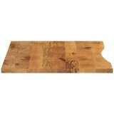  Ploča za radni stol zaobljena 100x80x2,5 cm od drva manga | Eponuda.ba