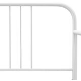 vidaXL Okvir za krevet na razvlačenje bijeli metalni 90 x 200 cm | shoptok.hr