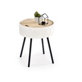  Klubska miza RUNA bela | Shoptok.si