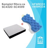 AG SOLUTIONS Komplet filteri za Samsung usisivace HFWB333+WBM334 | ePonuda.com