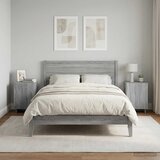  Noćni ormar 2 pcs Siva Sonoma 33,5 x 34,5 x 50 cm Cijene