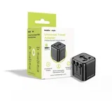 Travel Adapter PW30 EU /UK /US /AUS, black