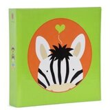Henzo Album za slike Jungle Zebra, 24 × 24 cm, 100 bijelih stranica, za 200 slika 10 × 15 cm | shoptok.hr