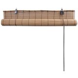 Rolo zavjesa od bambusa smeđa boja 150 x 220 cm | shoptok.hr