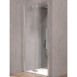 Kolpa San tuš paravan - harmonika vrata polaris fold silver brill 80x200cm providno staklo | ePonuda.com