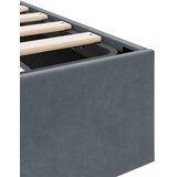  Krevet s od storage s madracem Tamno siva 100 x 190 cm Baršun | shoptok.hr