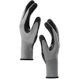 Rukavice za rad 24 pcs Siva i crna 10 / xl Poliester | Eponuda.com