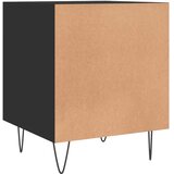  Noćni ormarić crni 40 x 40 x 50 cm od konstruiranog drva | shoptok.hr