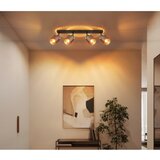 Globo 15560-4C - Spot svetiljka MILLEY 4xE27/40W/230V crna/bronza | Eponuda.com