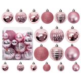 Tutumi Set Božićnih kuglica 311433 ROSE RED | shoptok.hr