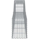  Lučne gabionske košare 5 kom 400x30x40/60 cm pocinčano željezo | shoptok.hr