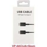 Gembird CCP-AMCM-AMCM-1.0b 3A PD kabl USB-C na USB-C, USB3.0, 1m, black (159) | ePonuda.com