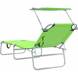  Ležaljka 2 pcs Zelena 58 x 188 x 77cm Poliester | shoptok.hr