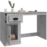  Radni stol s ladicom siva boja betona 115 x 50 x 75 cm drveni | Eponuda.ba
