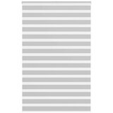 vidaXL zebra senčilo svetlo sivo 140x200 cm tkanina širina 135,9 cm Cene