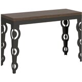 Itamoby   Karamay Double (120/200x45/90) - oreh, barva nog: antracit - preklopna jedilna miza, (20842751) | Shoptok.si