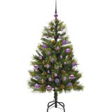  Umjetno Drvo za Božić s Šišarkama Zelena 150 cm | shoptok.hr