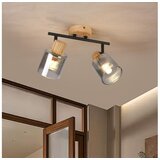  Brilagi - Tačkasto svetlo HYGGE 2xE14/15W/230V drvo/dimno | Eponuda.com