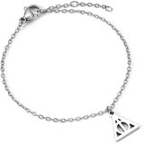 HARRY POTTER Narukvica - Darovi smrti, podesiva 16-18 cm, nehrđajući čelik | shoptok.hr