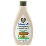 Johnson's Baby Johnson Bio Natural Wash 395Ml Cene