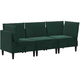  Set namještaja za dnevni boravak 3 pcs Tamnozelena Baršun | Eponuda.ba