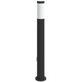  Stupić s utičnicom 80 cm od nehrđajućeg čelika IP44 | shoptok.hr