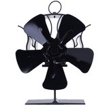 INF Ventilator peči za boljšo porazdelitev toplote 5 lopatic Black, (21551998) Cene