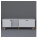 Hanah home Hanah Kućna TV komoda, boemska, 1600-70, 160x56x40 cm, bijela | Eponuda.ba