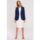 Made Of Emotion Woman's Jacket M665 Navy Blue