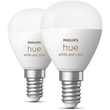 Philips Žarnice v kompletu 2 ks z žarnico E14, 5 W White and color ambiance – Cene
