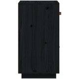  Komoda crna 34 x 40 x 75 cm od masivne borovine | shoptok.hr