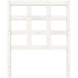  Posteljno vzglavje belo 80,5x4x100 cm trdna borovina, (20935904) | Shoptok.si