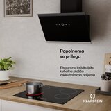 Klarstein Staklokeramička ploča za kuhanje Hito | 4 zone za kuhanje | 6000 W | 9 razina snage | 60 cm | shoptok.hr