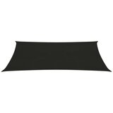  The Living Store Senčno jadro 160 g/m² črno 3x6 m HDPE - Senčno Jadro, (21449319) | Shoptok.si